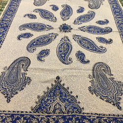 ペルシャ絨毯風の布更紗100cm×150cmテーブルクロススファーカバー 1枚目の画像