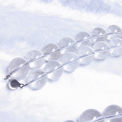 イチオシ 現品一点物 シルバールチル ネックレス ５６ｃｍ １５３ｇ Ｓｉｒｎ２ ふわふわ 銀針水晶 最強金運 仕事運 8枚目の画像