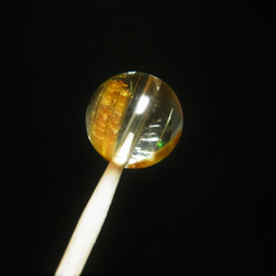 ハイクォリティー 現品一点物 1粒売り タイチンルチル 天然石 金針水晶 ９ミリ ＫＰＴ２３ ハンドメイド クォーツ 4枚目の画像