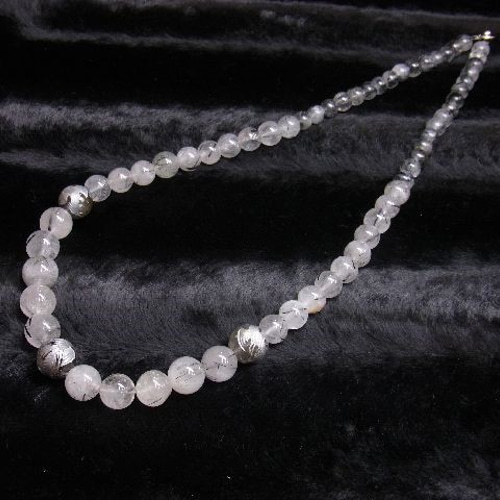 限定品！風水神・朱雀彫ブラックルチル×ブラックルチル数珠