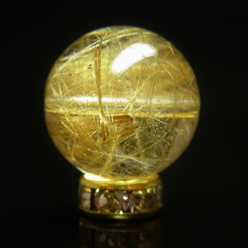 写真現品一点物】 極上ゴールドルチルクォーツ（金針水晶）14