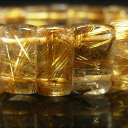 透明度抜群 現品一点物 タイガールチル クォーツ バングル 虎目金針水晶 １５－１６ミリ 数珠 Ｔｉｒｂ４ ４７ｇ 最強 10枚目の画像