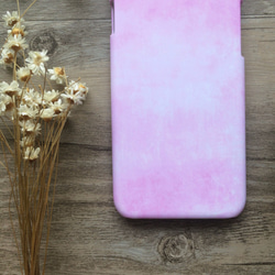 ピンクのマカロン、元の水の色えんぴつ//モバイルシェル -  iPhone、HTC、サムスン、ソニー、LGマットハードシェル 4枚目の画像
