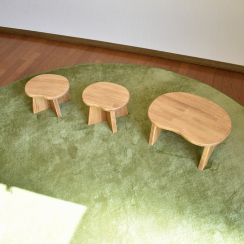 ちび豆スツール 椅子（チェアー）・スツール きいろの木工房 通販  