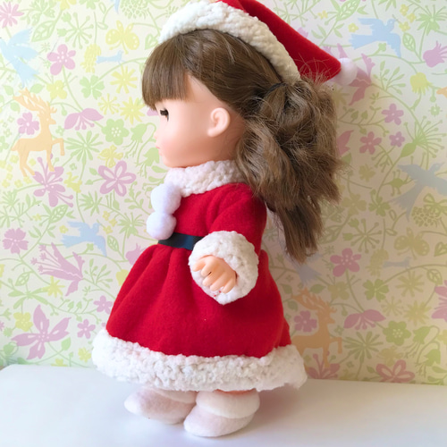 フレアワンピースサンタセット＊クリスマス ドール服 ソランちゃん