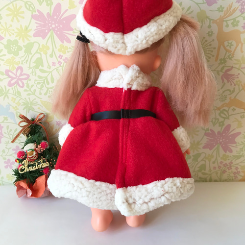 フレアワンピースサンタセット＊クリスマス ドール服 ソランちゃん