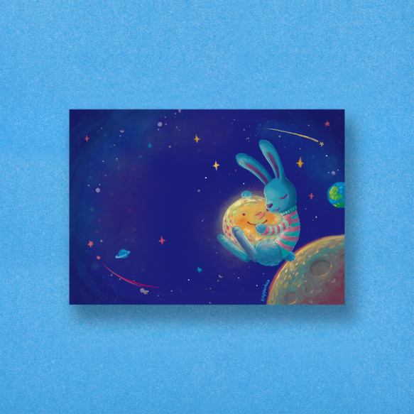 Have nice dreams 兔子&小星球 明信片 \ 兎と小さな惑星 ポストカード 第1張的照片