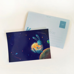 Have nice dreams 兔子&小星球 明信片 \ 兎と小さな惑星 ポストカード 第4張的照片