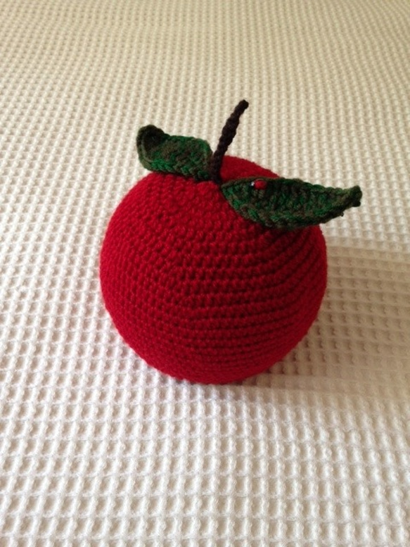 kohana様オーダー品（赤リンゴ） 1枚目の画像