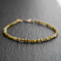 Rough Yellow Diamond Bracelet 第1張的照片