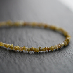 Rough Yellow Diamond Bracelet 第4張的照片