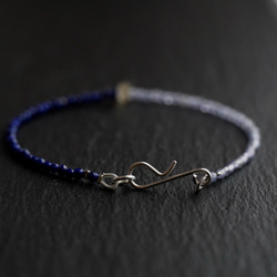 Oil in Quartz& Tanzanite,LapisLazuli Bracelet 第2張的照片