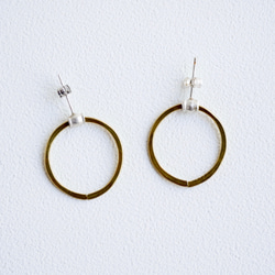 Karen Sillver+Brass MARU Earrings 第3張的照片