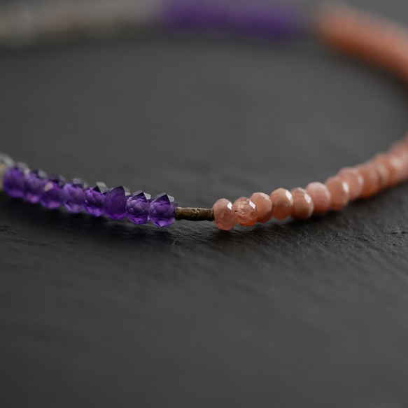 Inca Rose&Amethyst Labradorite Bracelet 第3張的照片