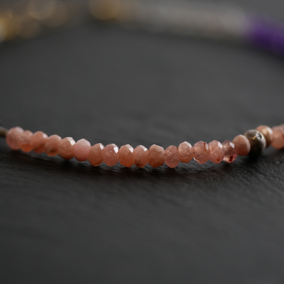 Inca Rose&Amethyst Labradorite Bracelet 第4張的照片