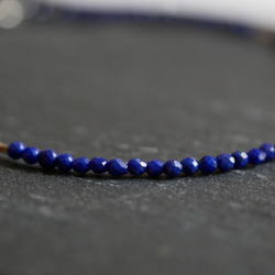 Lapis Lazuli  Karen Silver Bracelet 第4張的照片