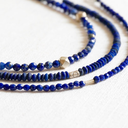 Lapis Lazuli  Karen Silver Bracelet 第5張的照片