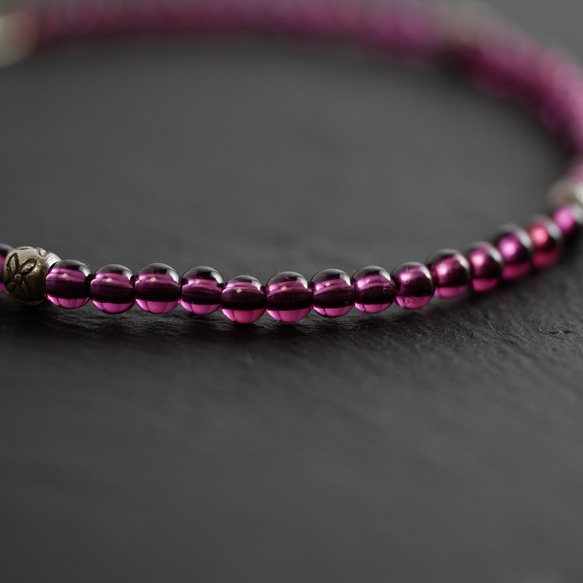 Rhodolite Garnet Bracelet 第3張的照片