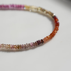 【Tundra sapphire】Multi Color Garnet Bracelet 第7張的照片