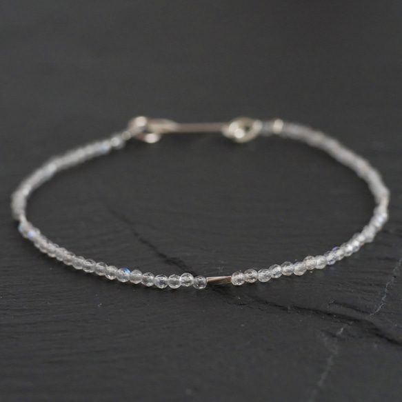 Labradorite&Karen Silver Bracelet 第1張的照片