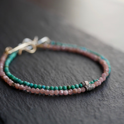 Turquoise&Karen silver bracelet 第5張的照片