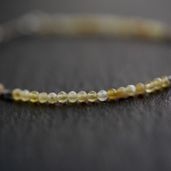 Yellow opal &Karen Silver Bracelet 第3張的照片