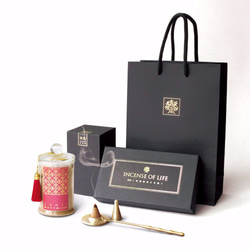 Shuixian｜Life Incense Gift Bag - 老子とチェスをする + 真鍮のお香 3 点セット 1枚目の画像
