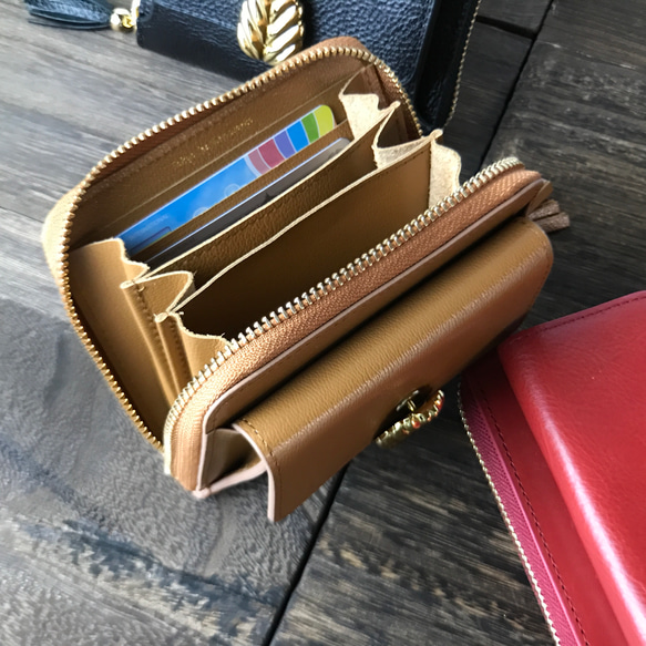 昭和のお越しブローチ　コンパクト財布ミニ財布 6枚目の画像