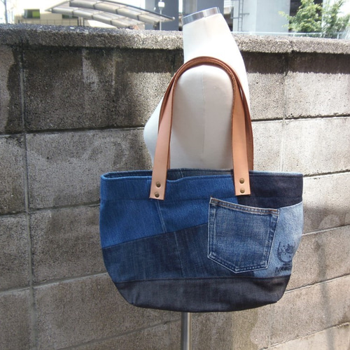 VISVIM CANVAS R TOTE デニム風 グレー トートバッグ VISVIM CANVAS HOMER TOTE デニム風 グレー トートバッグ VISVIM