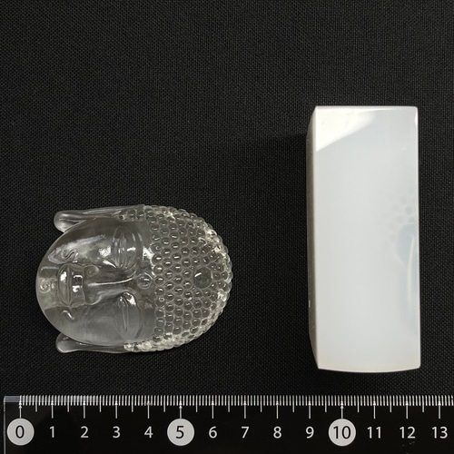 Mー418 オルゴナイト❣️ 聞かざる大仏様❣️ 置物レジンSALE品