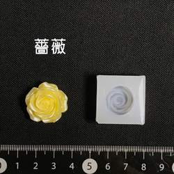 シリコンモールド 薔薇 シリコンモチーフ 1枚目の画像