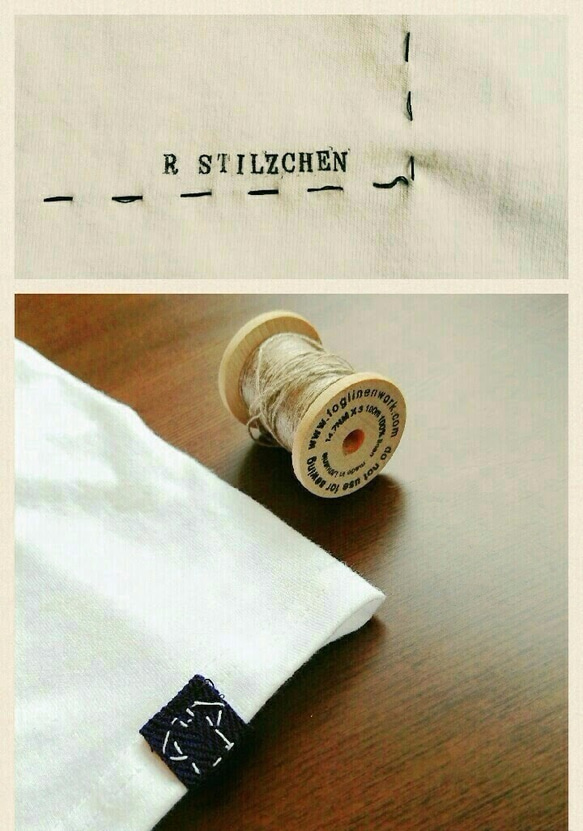 【R Stilzchen】Tシャツ shikaku-しかく- 4枚目の画像