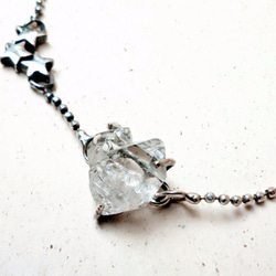 ･･❈ O Chirp ❈ ･･ 不完美的完美 ｛天然石純銀手鍊  赫基蒙水晶｝ 第1張的照片