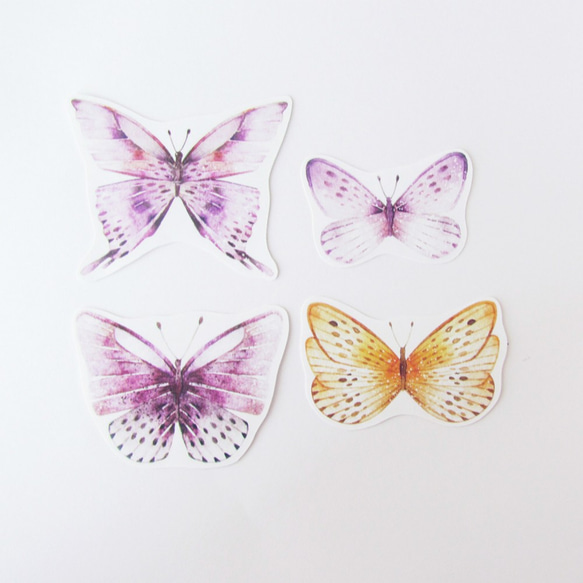 蝴蝶 貼紙組 第2張的照片