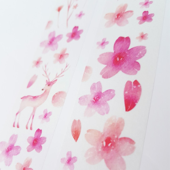 春の桜紙テープ 3枚目の画像