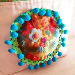 アイシングクッキーとフリルのトートバッグ･ケーキ　「エドマッチョ」コラボ 2枚目の画像