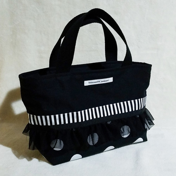 帶單色保冷片的午餐袋 第4張的照片