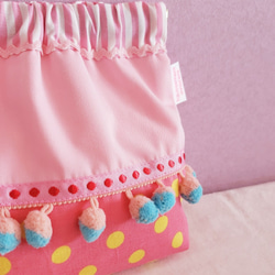 粉色和淺藍色糖果彈簧袋 15 厘米 第3張的照片