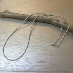 3mmナバホパールデザインネックレス　80-100cm 2枚目の画像