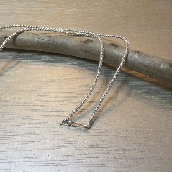 3mmナバホパールデザインネックレス　80-100cm 4枚目の画像