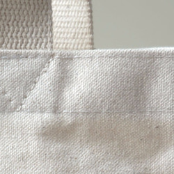 『琥珀帆布手提包』日系棉帆布-天然原色 第4張的照片