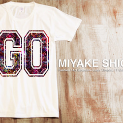 GO - 白［Tシャツ］MIYAKE SHIGEO 1枚目の画像