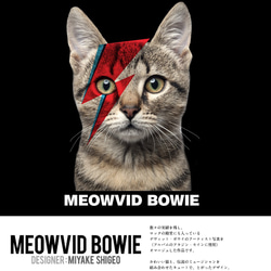 MEOWVID BOWIE［Tシャツ］WEART 2枚目の画像