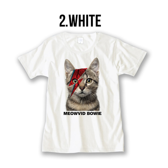 MEOWVID BOWIE［Tシャツ］WEART 6枚目の画像