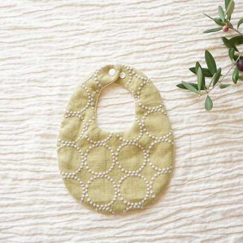 ハンドメイドスタイ【ミナペルホネン hanahane】SOLD