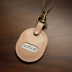 IPPI－GOGORO鑰匙皮套/GOGORO KEY CASE－原色 真皮／手工 第2張的照片