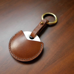 IPPI－GOGORO鑰匙皮套－標準版/GOGORO KEY CASE STANDARD－咖啡色 真皮／手工 第1張的照片