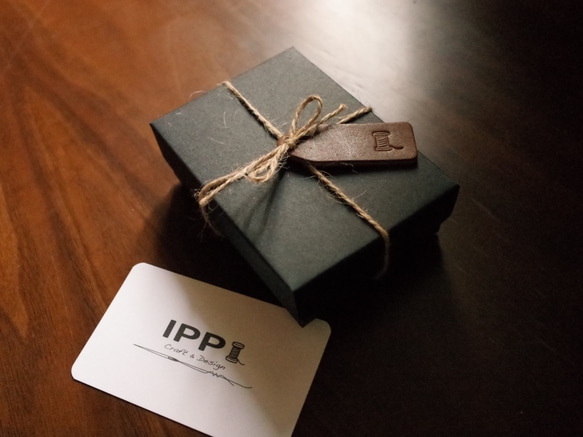 IPPI－悠遊卡/一卡通/iCASH/星巴克隨行卡 晶片皮吊飾－A款－藍 真皮／手工 第4張的照片