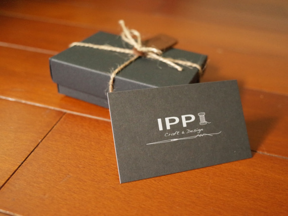 IPPI－台灣行李吊牌－綠－真皮／手工 第5張的照片
