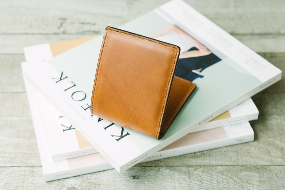 イタリア・ブッテロ手縫いショートクリップ